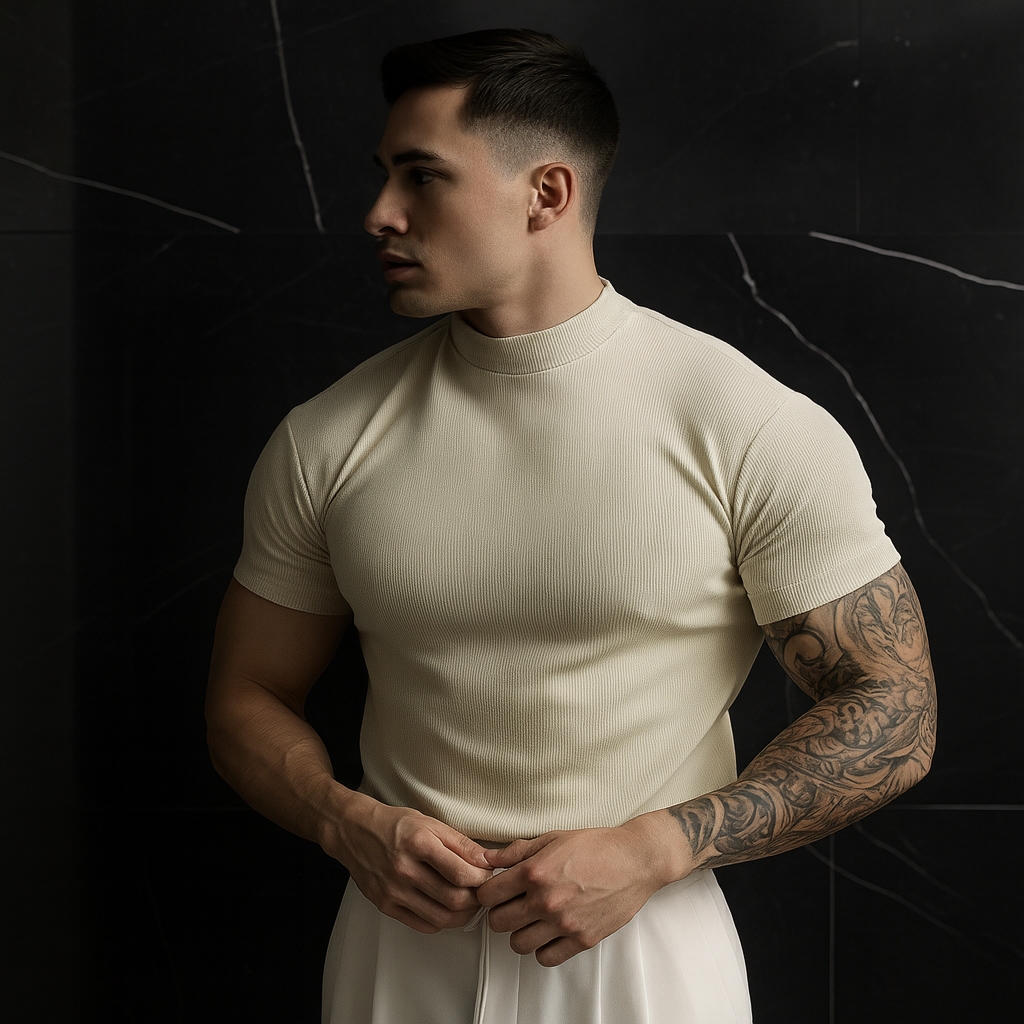 Manfinity Apex Tee - Premium Slim Fit Essential Tee | The BEAR cave