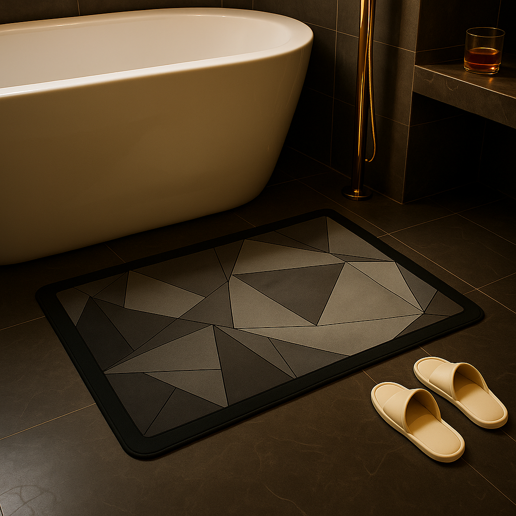 AeroDry Bath Mat - Quick-Dry Absorbent Shower Mat | The BEAR cave