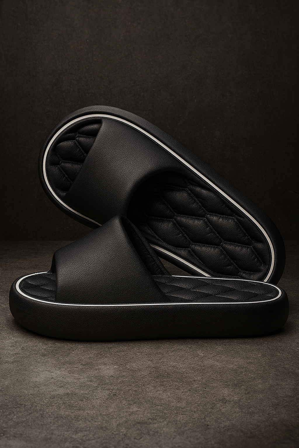 CloudStep Slides – Light, soft, and effortless comfort.