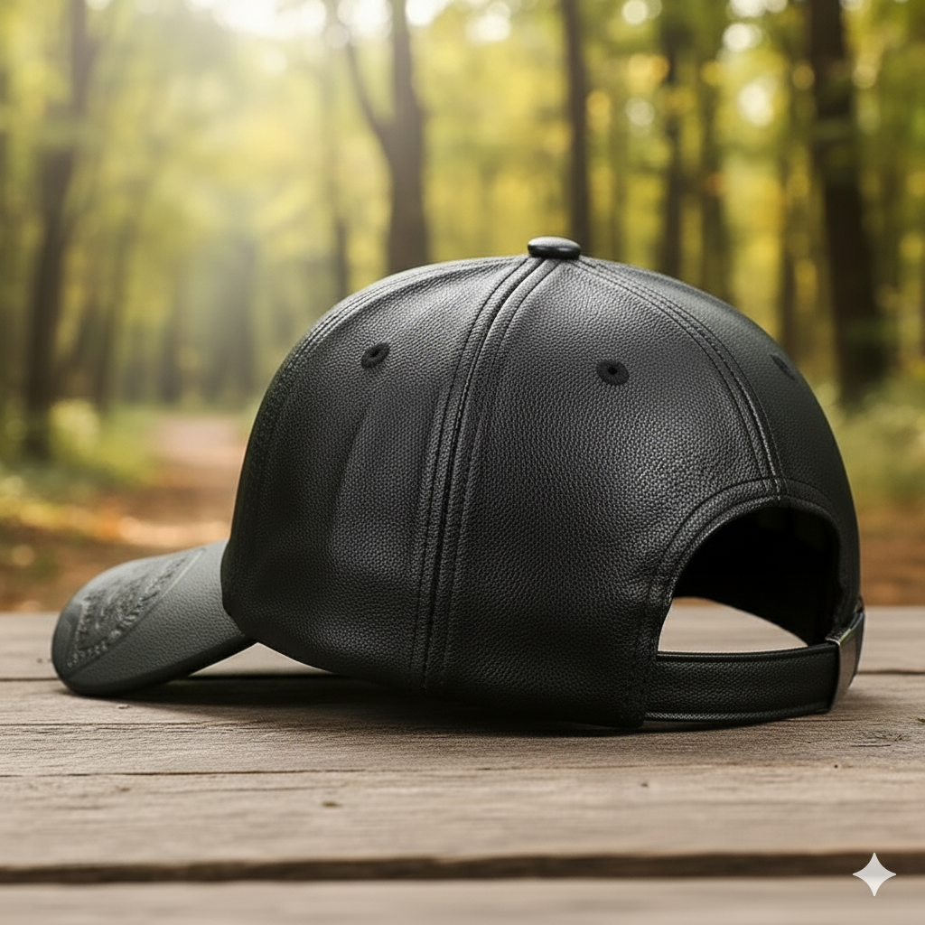 IronHide LeatherCap™ - Premium Classic Leather Hat | The BEAR cave
