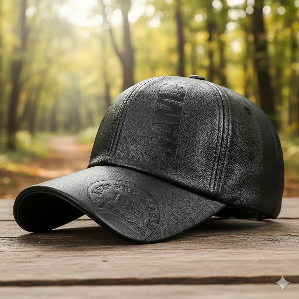 IronHide LeatherCap™ - Premium Classic Leather Hat | The BEAR cave