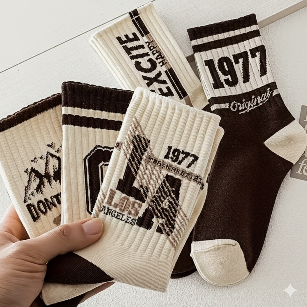 Apex Performance Crew Socks - 5-Pack for Gym & Training | The BEAR cave