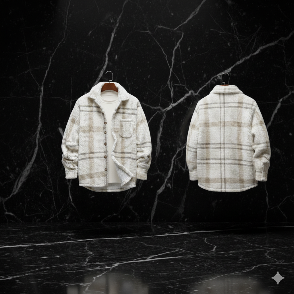 Sherpa Lined Plaid Flannel - Warm Lined Winter Shirt | The BEAR cave