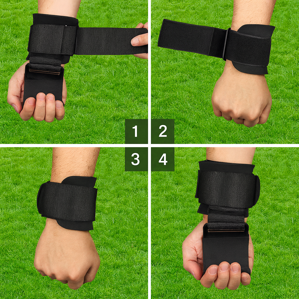 Weightlifting Wrist Hooks - For Deadlifts, Pull-Ups & Heavy Rows | The BEAR cave