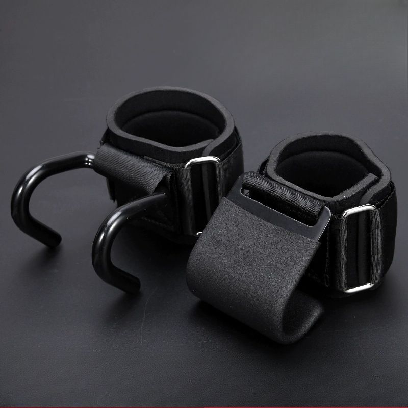 Weightlifting Wrist Hooks - For Deadlifts, Pull-Ups & Heavy Rows | The BEAR cave