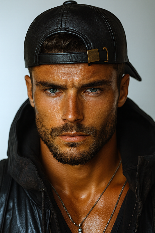 IronHide LeatherCap™ - Premium Classic Leather Hat | The BEAR cave