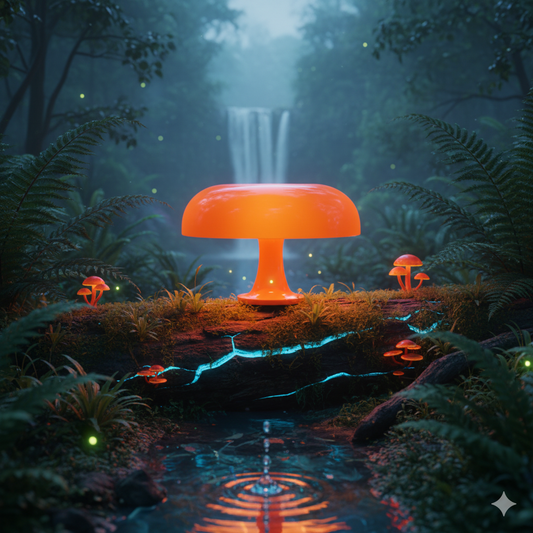 LavaShroom Lamp™ - Modern Mushroom Mood Lamp | The BEAR cave